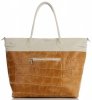 Bőr táska shopper bag Vittoria Gotti vörös V691622
